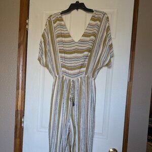 Gigio striped jumpsuit